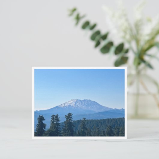 Mount St. Helens Briefkaart (Staand voorkant)
