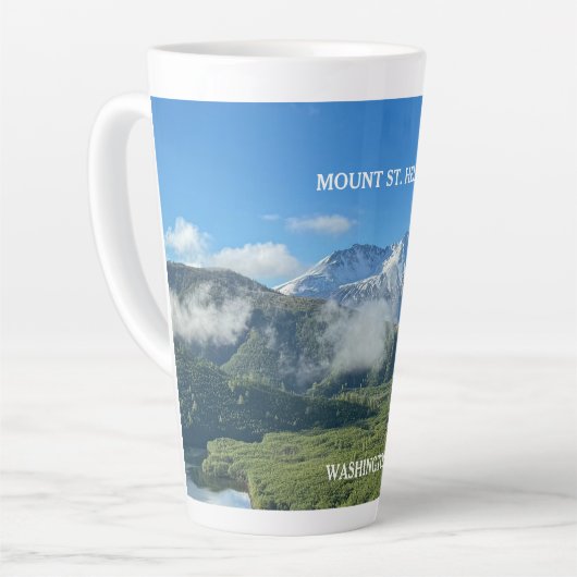 Mount St. Helens Coffee Mok (Linkerhoek)