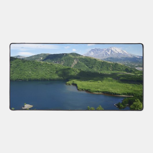 Mount St Helens Coldwater Lake Scenic Landscape Bureaumat (Voorkant)