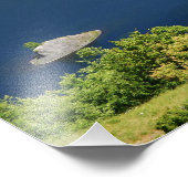 Mount St Helens Coldwater Lake Scenic Landscape Foto Afdruk (Hoek)