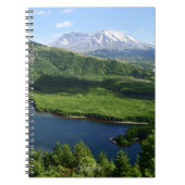Mount St Helens Coldwater Lake Scenic Landscape Notitieboek (Voorkant)