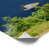 Mount St Helens Coldwater Lake Scenic Landscape Perfect Poster (Hoek)