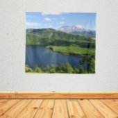 Mount St Helens Coldwater Lake Scenic Landscape Wandkleed