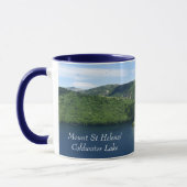 Mount St Helens Coldwater Lake Schitterend Landsch Mok (Links)