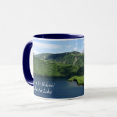 Mount St Helens Coldwater Lake Schitterend Landsch Mok (Voorkant links)