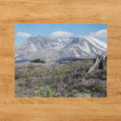 Mount St Helens en Wildflower Landschap Legpuzzel