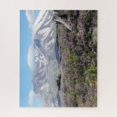 Mount St Helens en Wildflower Landschap Legpuzzel (Verticaal)