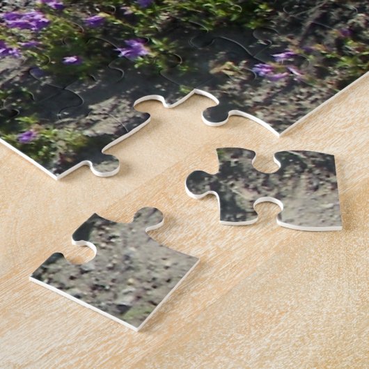 Mount St Helens en Wildflower Landschap Legpuzzel (Zijkant)