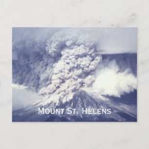 Mount St. Helens Eruption, 18 mei 1980 Briefkaart