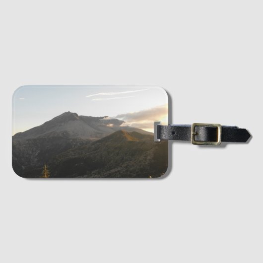 Mount St. Helens Foto Bagagelabel (Voorkant (horizontaal))