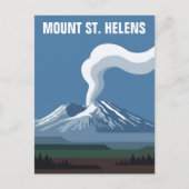 Mount St Helens National Volcanic Monument Briefkaart (Voorkant)