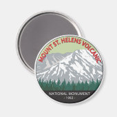 Mount St Helens National Volcanic Monument  Magneet (Voorkant / Achterkant)