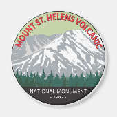 Mount St Helens National Volcanic Monument  Magneet (Voorkant)