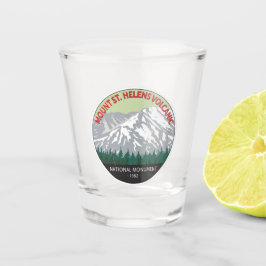 Mount St Helens National Volcanic Monument  Shot Glas