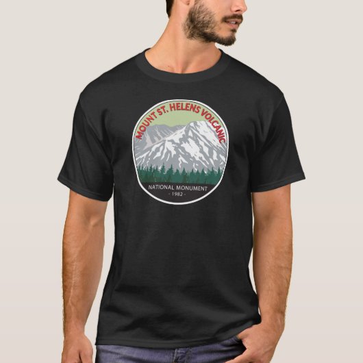 Mount St Helens National Volcanic Monument  T-shirt (Voorkant)