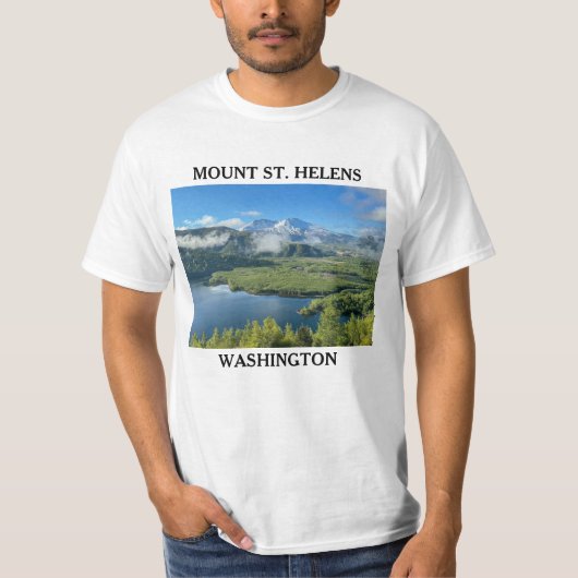Mount St. Helens T-shirt - Zomer (Voorkant)