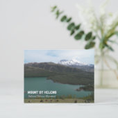 Mount St Helens Volcano en Coldwater Lake Travel Briefkaart (Staand voorkant)