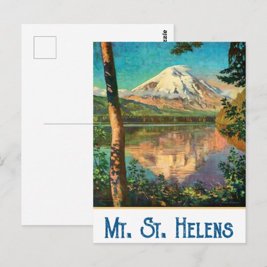 Mount St Helens, Washington Briefkaart (Voorkant / Achterkant)