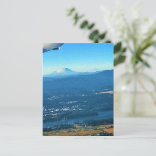 Mount St. Helens, Washington Briefkaart (Staand voorkant)