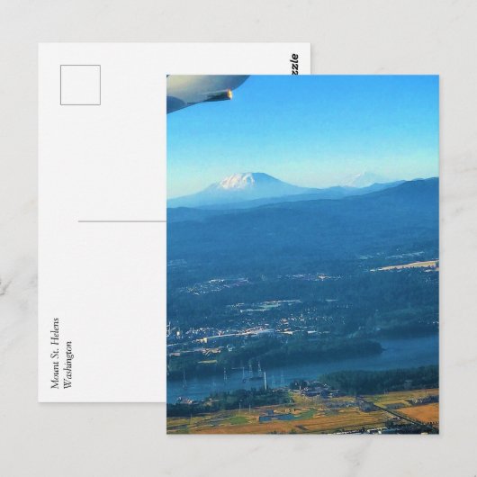 Mount St. Helens, Washington Briefkaart (Voorkant / Achterkant)
