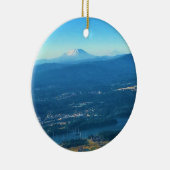 Mount St. Helens, Washington Keramisch Ornament (Rechts)