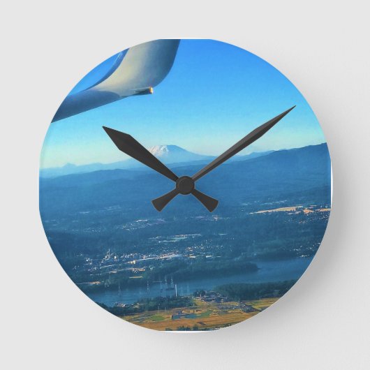 Mount St. Helens, Washington Ronde Klok (Voorkant)