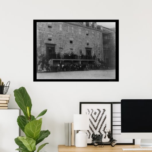 Mount St. Mary's in Emmitsburg, MD 1863 Poster (Thuiskantoor)