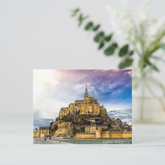 Mount St Michael Briefkaart (Staand voorkant)