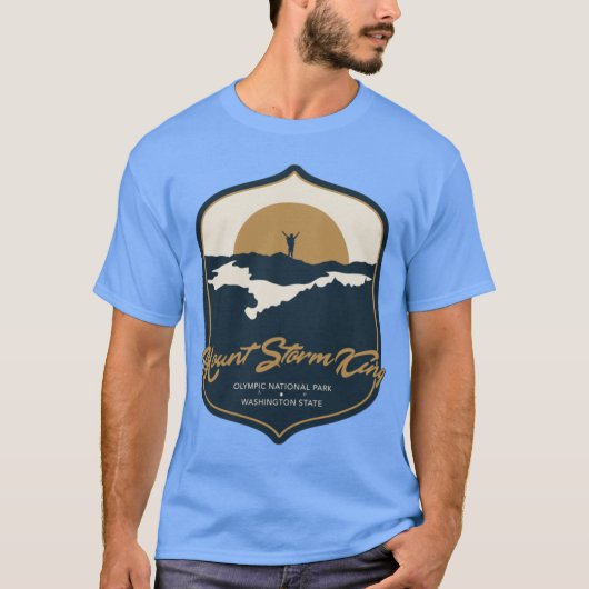 Mount Storm King Olympic National Park T-shirt (Voorkant)