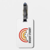 Mount Stuart Bagagelabel (Achterkant verticaal)