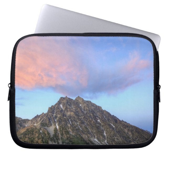 Mount Stuart bij zonsondergang Laptop Sleeve (Voorkant)