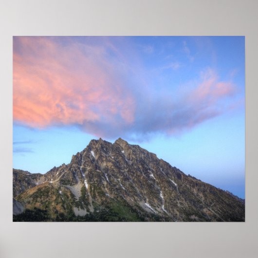 Mount Stuart, bij zonsondergang Poster (Voorkant)