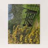Mount Stuart boomgaard & hek Eiland Bute, Schotlan Legpuzzel (Verticaal)