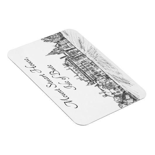 Mount Stuart House, eiland Bute- Magneet (Rechterzijde)