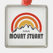 Mount Stuart Metalen Ornament (Voorkant)