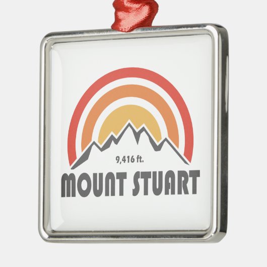 Mount Stuart Metalen Ornament (Links)