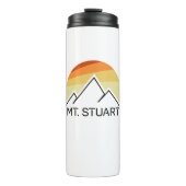 Mount Stuart Washington Retro Thermosbeker (Voorkant)