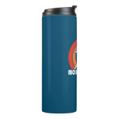 Mount Stuart Washington Sun Eagle Thermosbeker (Gedraaid links)