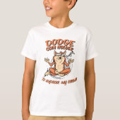 Mount Stupid Dunning Kruger Effect T-shirt (Voorkant)