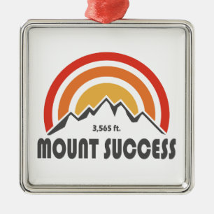 Mount Success New Hampshire Metalen Ornament