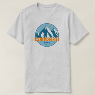 Mount Success New Hampshire Sterren Maan T-shirt