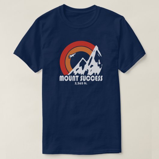 Mount Success New Hampshire Sun Eagle T-shirt (Design voorkant)