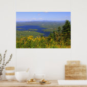 Mount Sunapee Lake Sunapee Uitzicht Poster (Keuken)