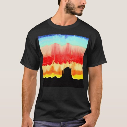 Mount Sunset   T-shirt (Voorkant)
