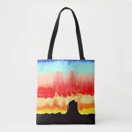 Mount Sunset     Tote Bag
