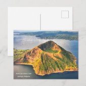Mount Taal Volcano Crater, Philippines -  Briefkaart (Voorkant / Achterkant)