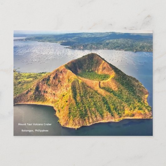 Mount Taal Volcano Crater, Philippines -  Briefkaart (Voorkant)