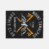 Mount Tamalpais Hiking Marin County California  Fleece Deken (Voorkant (Horizontaal))
