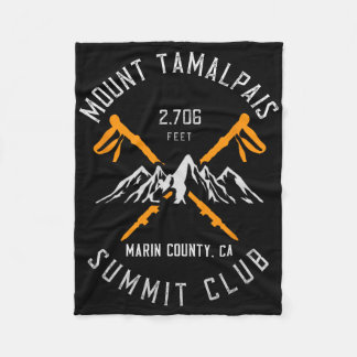 Mount Tamalpais Hiking Marin County California  Fleece Deken
