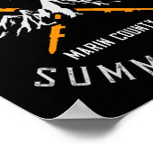 Mount Tamalpais Hiking Marin County California Poster (Hoek)